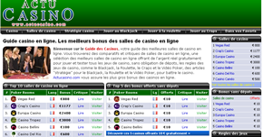 Le guide des salles de casino en ligne
